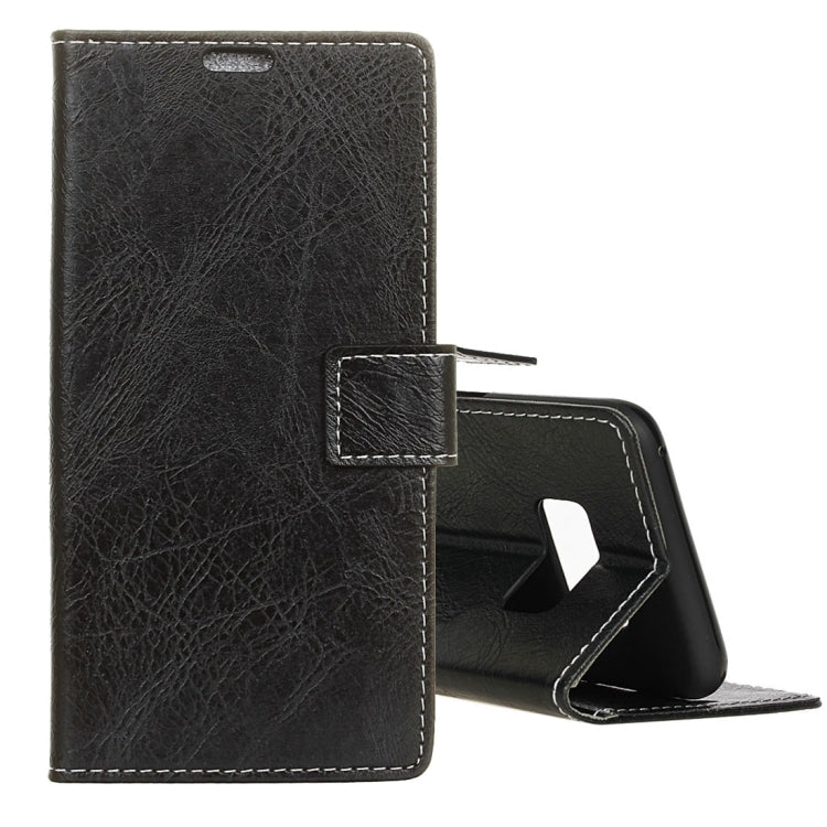 Retro Crazy Horse Texture Horizontal Flip Leather Case compatible withe Galaxy S10e, with Holder & Card Slots & Photo Frame, Compatible with Samsung Galaxy S10e