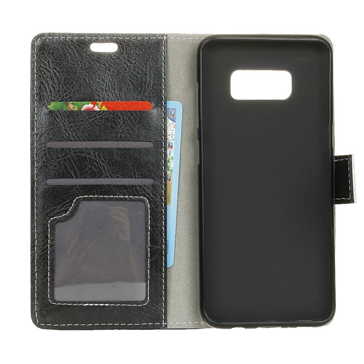 Retro Crazy Horse Texture Horizontal Flip Leather Case compatible withe Galaxy S10e, with Holder & Card Slots & Photo Frame, Compatible with Samsung Galaxy S10e