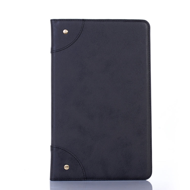 Retro Book Style Horizontal Flip Leather Case compatible with Galaxy Tab A 10.1 (2019) T510 / T515, with Holder & Card Slots & Wallet, Compatible with Galaxy Tab A 10.1 (2019) T510 / T515
