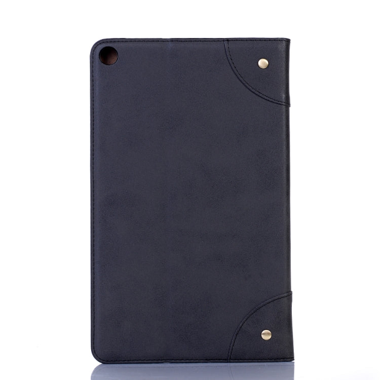 Retro Book Style Horizontal Flip Leather Case compatible with Galaxy Tab A 10.1 (2019) T510 / T515, with Holder & Card Slots & Wallet, Compatible with Galaxy Tab A 10.1 (2019) T510 / T515
