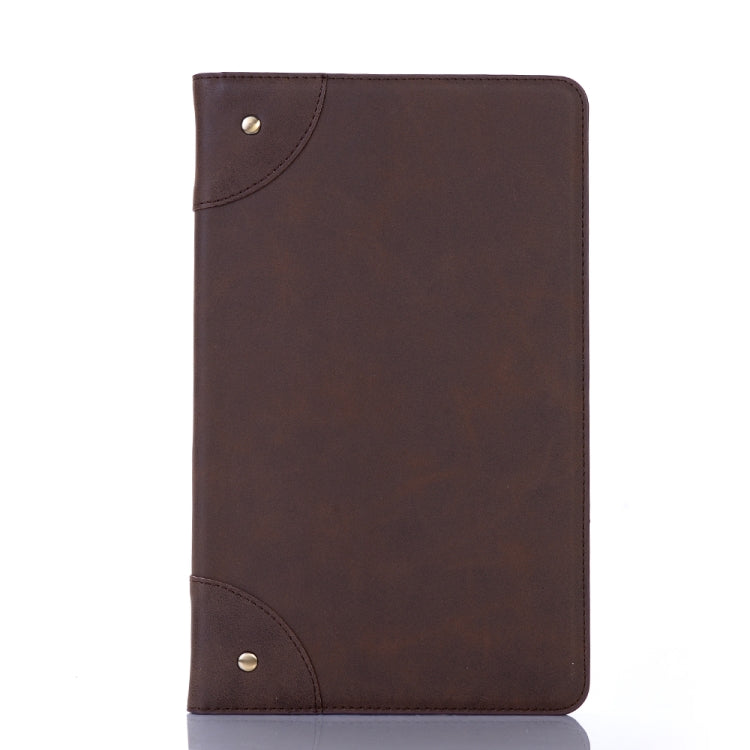 Retro Book Style Horizontal Flip Leather Case compatible with Galaxy Tab A 10.1 (2019) T510 / T515, with Holder & Card Slots & Wallet, Compatible with Galaxy Tab A 10.1 (2019)