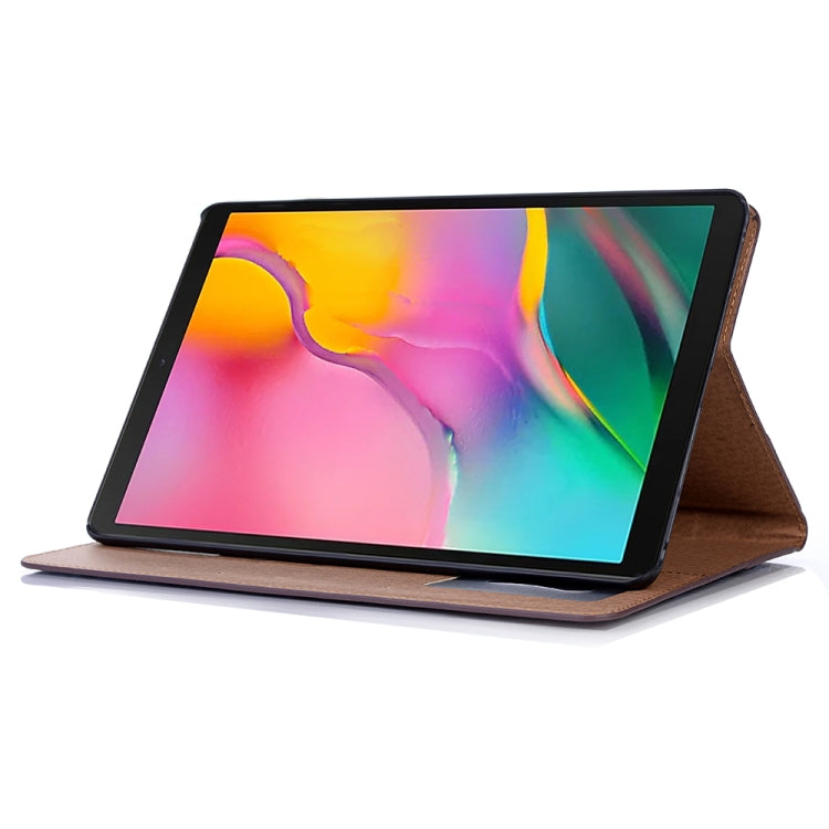 Retro Book Style Horizontal Flip Leather Case compatible with Galaxy Tab A 10.1 (2019) T510 / T515, with Holder & Card Slots & Wallet, Compatible with Galaxy Tab A 10.1 (2019)