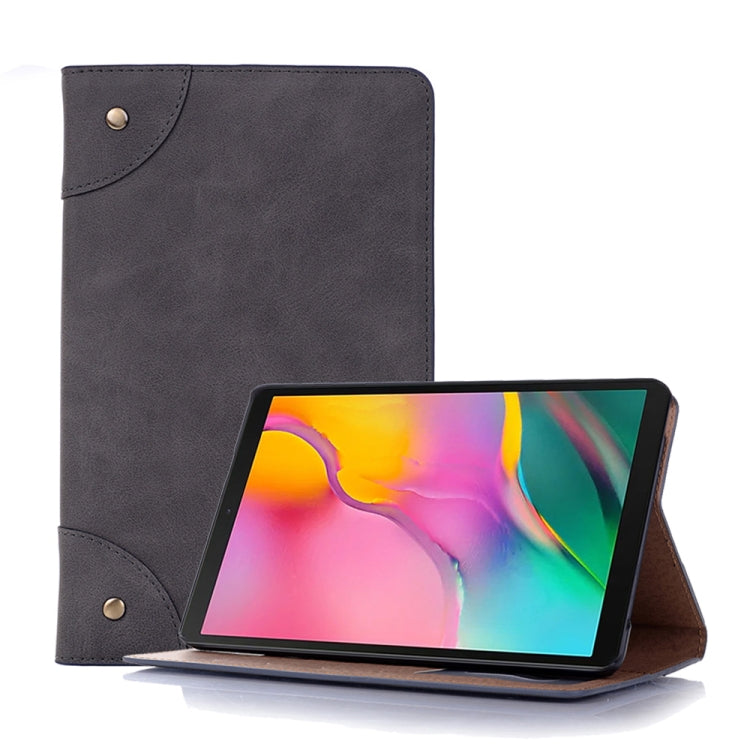 Retro Book Style Horizontal Flip Leather Case compatible with Galaxy Tab A 8 (2019) P200 / P205, with Holder & Card Slots & Wallet, Compatible with Galaxy Tab A 8 (2019)