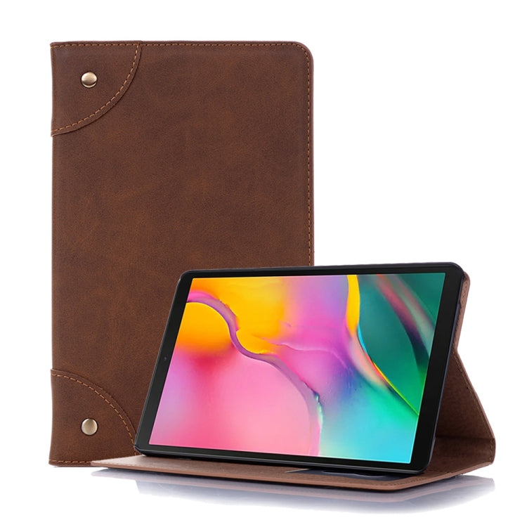 Retro Book Style Horizontal Flip Leather Case compatible with Galaxy Tab A 8 (2019) P200 / P205, with Holder & Card Slots & Wallet, Compatible with Galaxy Tab A 8 (2019)