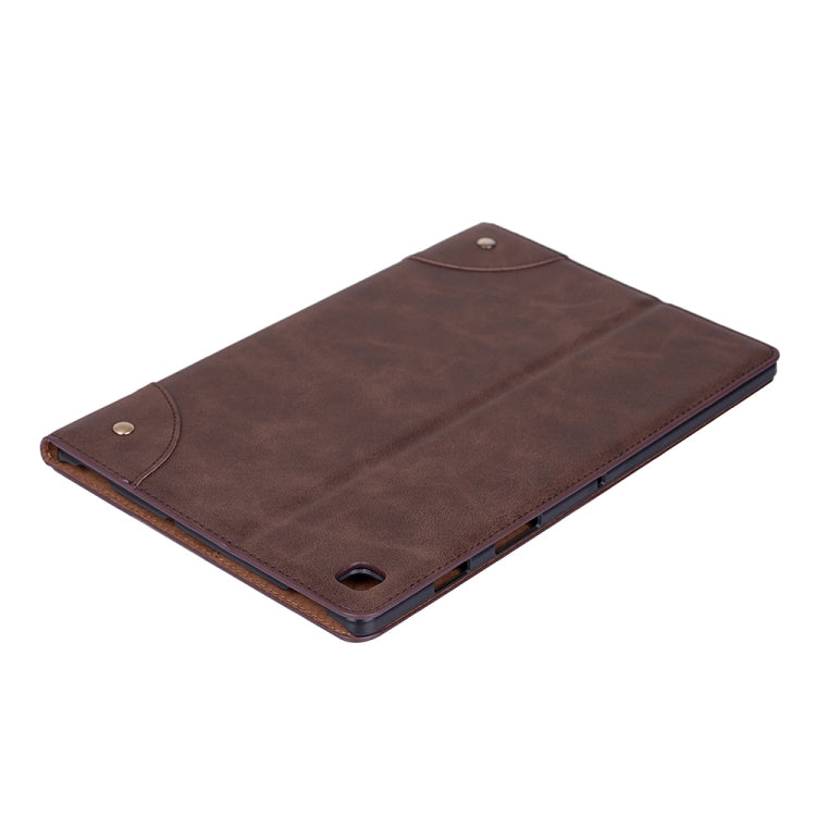 Retro Book Style Horizontal Flip Leather Case compatible with Galaxy Tab S5e 10.5 T720 / T725, with Holder & Card Slots & Wallet, Compatible with Galaxy Tab S5e