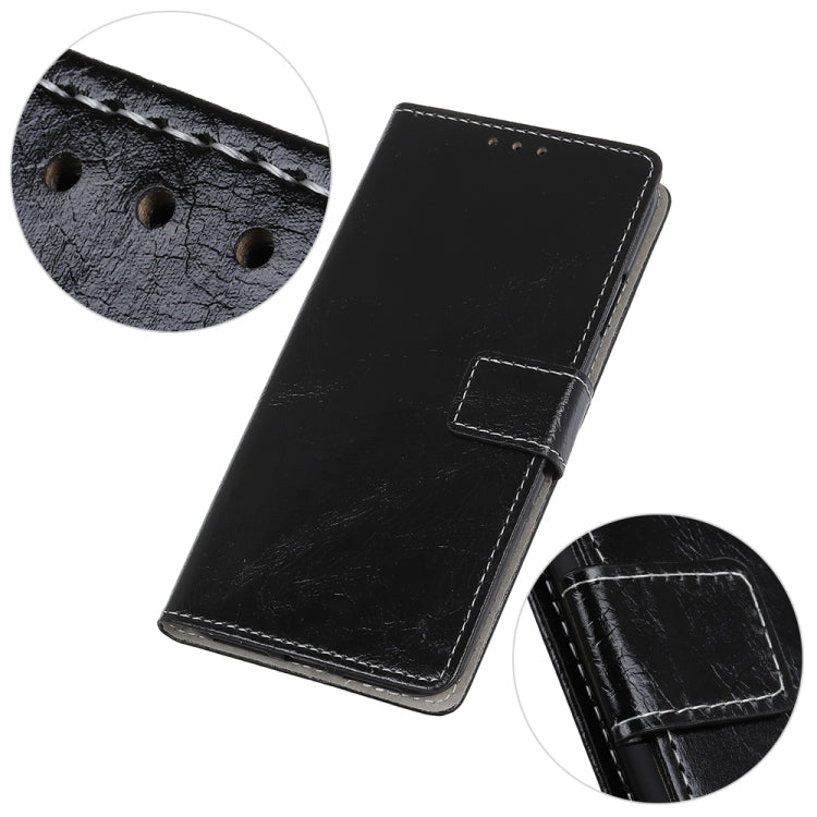 Retro Crazy Horse Texture Horizontal Flip Leather Case compatible with Galaxy M30/A40S, with Holder & Card Slots & Photo Frame, Compatible with Samsung Galaxy M30/A40S