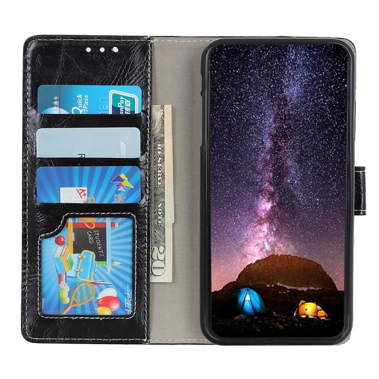 Retro Crazy Horse Texture Horizontal Flip Leather Case compatible with Galaxy M30/A40S, with Holder & Card Slots & Photo Frame, Compatible with Samsung Galaxy M30/A40S