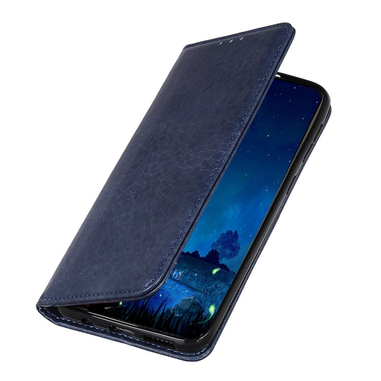 Magnetic Retro Crazy Horse Texture Horizontal Flip Leather Case compatible with Galaxy A70, with Holder & Card Slots & Photo Frame, Compatible with Galaxy A70