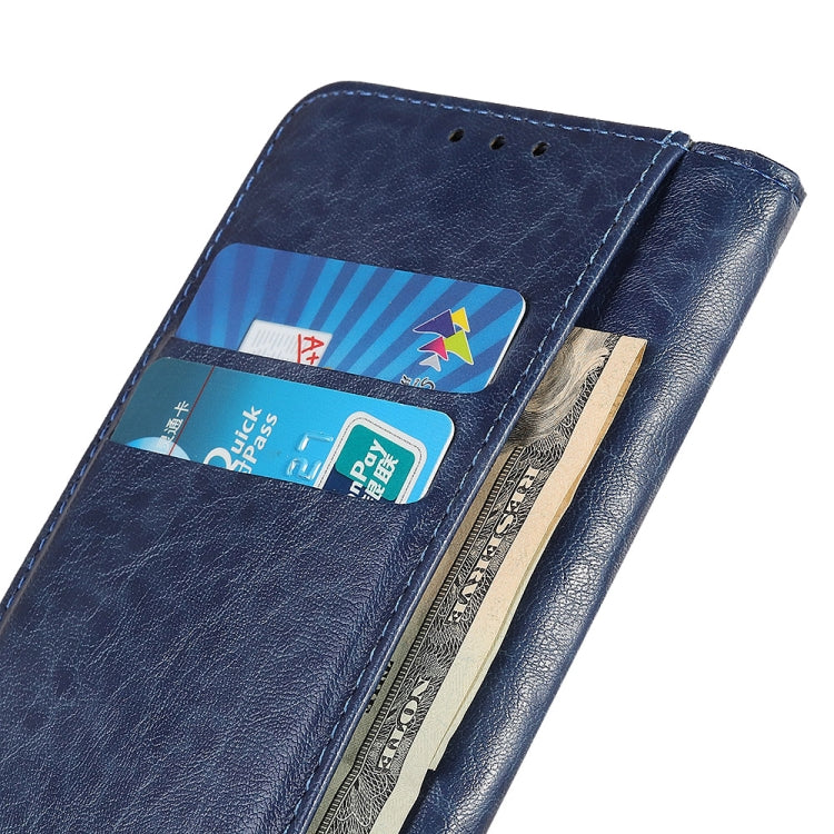 Magnetic Retro Crazy Horse Texture Horizontal Flip Leather Case compatible with Galaxy A70, with Holder & Card Slots & Photo Frame, Compatible with Galaxy A70