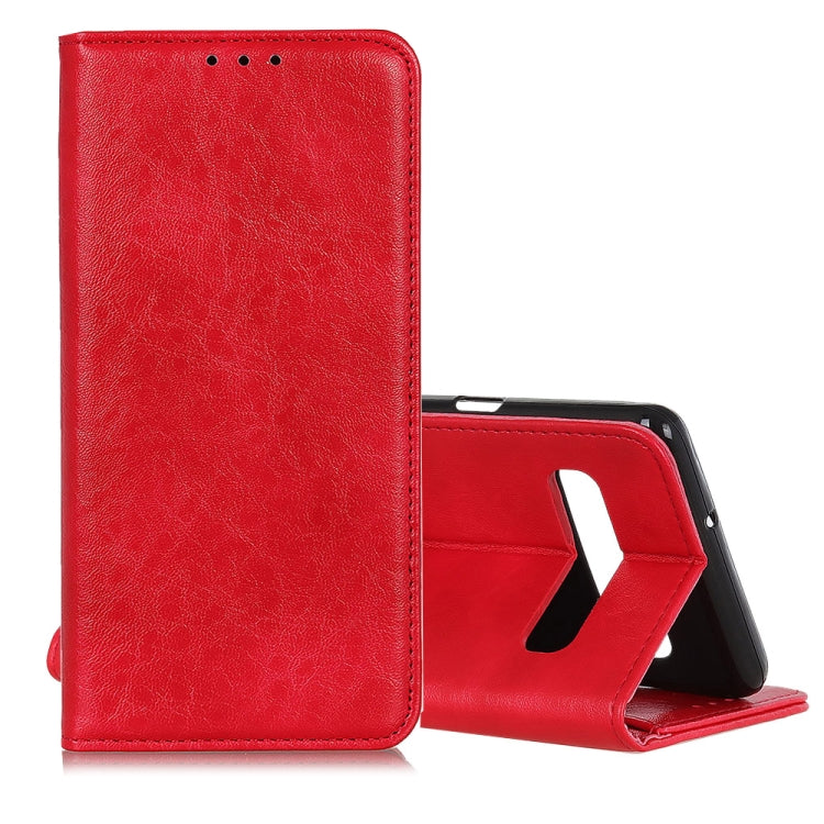 Magnetic Retro Crazy Horse Texture Horizontal Flip Leather Case compatible with Galaxy S10 5G, with Holder & Card Slots & Photo Frame, Compatible with Galaxy S10 5G