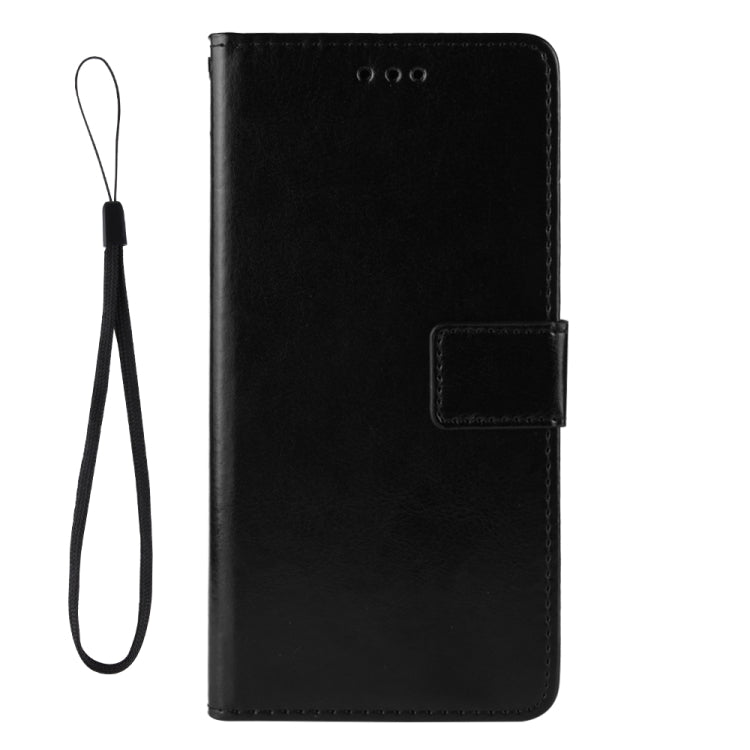 Retro Crazy Horse Texture Horizontal Flip Leather Case compatible with Galaxy A70, with Holder & Card Slots & Photo Frame