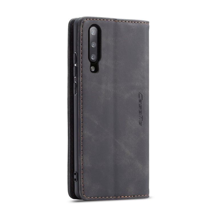 CaseMe-013 Multifunctional Retro Frosted Horizontal Flip Leather Case compatible with Galaxy A30S / A50S / A50, with Card Slot & Holder & Zipper Wallet & Photo Frame, Compatible with Galaxy A50