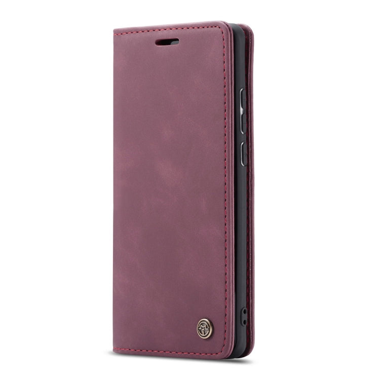 CaseMe-013 Multifunctional Retro Frosted Horizontal Flip Leather Case compatible with Galaxy A40, with Card Slot & Holder & Wallet, Compatible with Galaxy A40