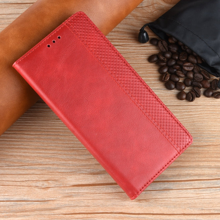 Magnetic Snap Retro Crazy Horse Texture Horizontal Flip Leather Case compatible with Sony Xperia L3, with Holder & Card Slots & Photo Frame, Compatible with Sony Xperia L3