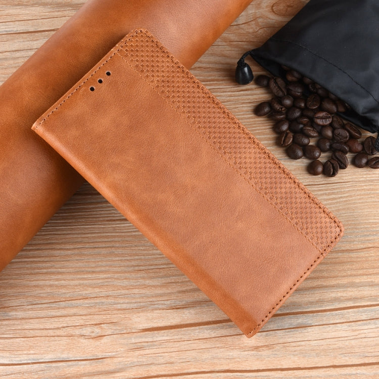Magnetic Snap Retro Crazy Horse Texture Horizontal Flip Leather Case compatible with Sony Xperia L3, with Holder & Card Slots & Photo Frame, Compatible with Sony Xperia L3