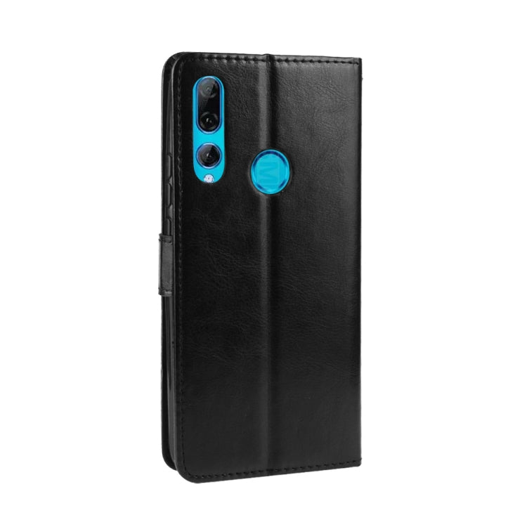 Retro Crazy Horse Texture Horizontal Flip Leather Case for HUAWEI Y9 PRIME 2019, with Holder & Card Slots & Photo Frame