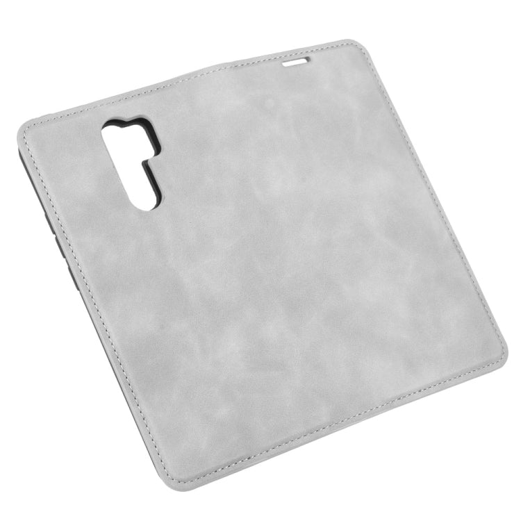 For Xiaomi Redmi 9 Retro-skin Business Magnetic Suction Leather Case with Holder & Card Slots & Wallet