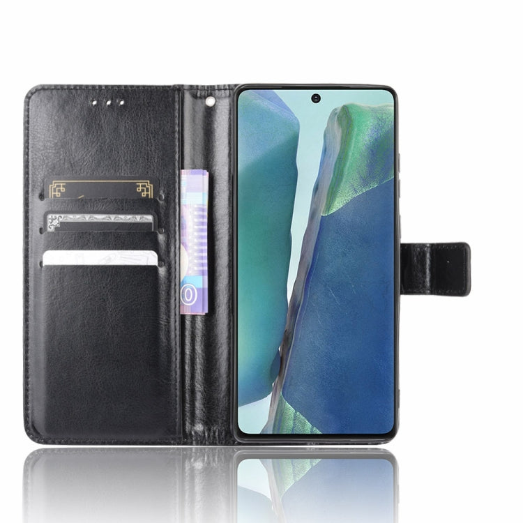 For Samsung Galaxy S20 FE 4G / 5G Retro Crazy Horse Texture Horizontal Flip Leather Case , with Holder & Card Slots & Photo Frame