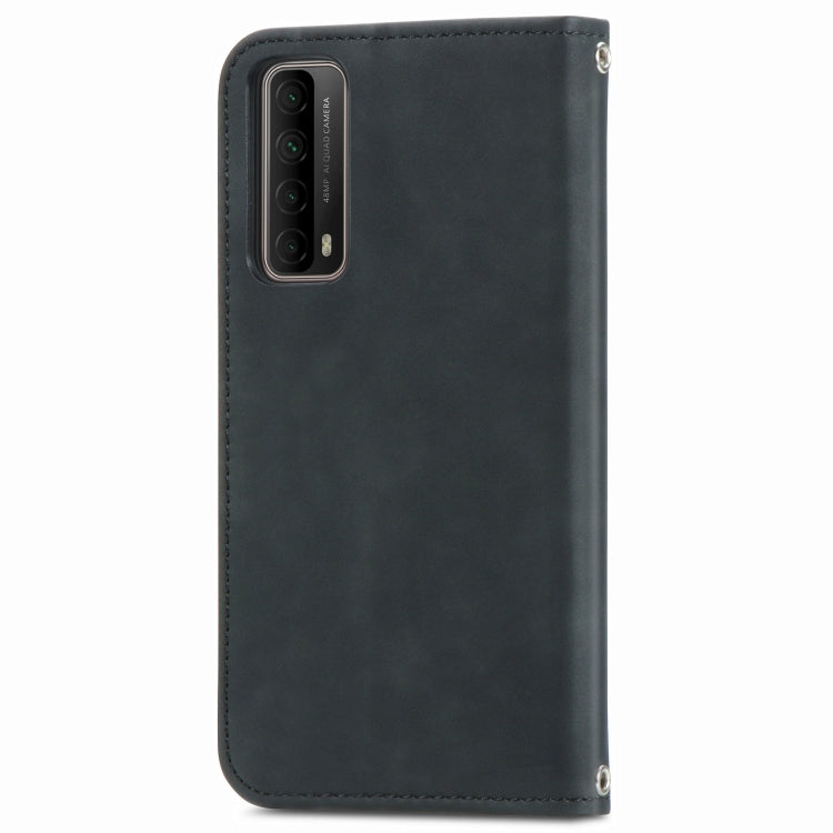 Retro Skin Feel Business Magnetic Horizontal Flip Leather Case