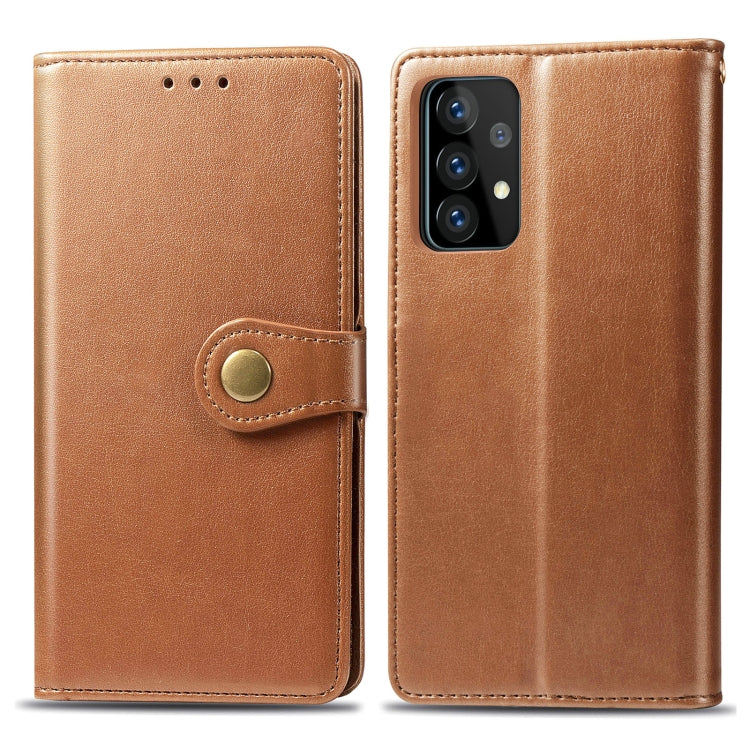 Retro Solid Color Leather Buckle Phone Case with Lanyard & Photo Frame & Card Slot & Wallet & Stand Function