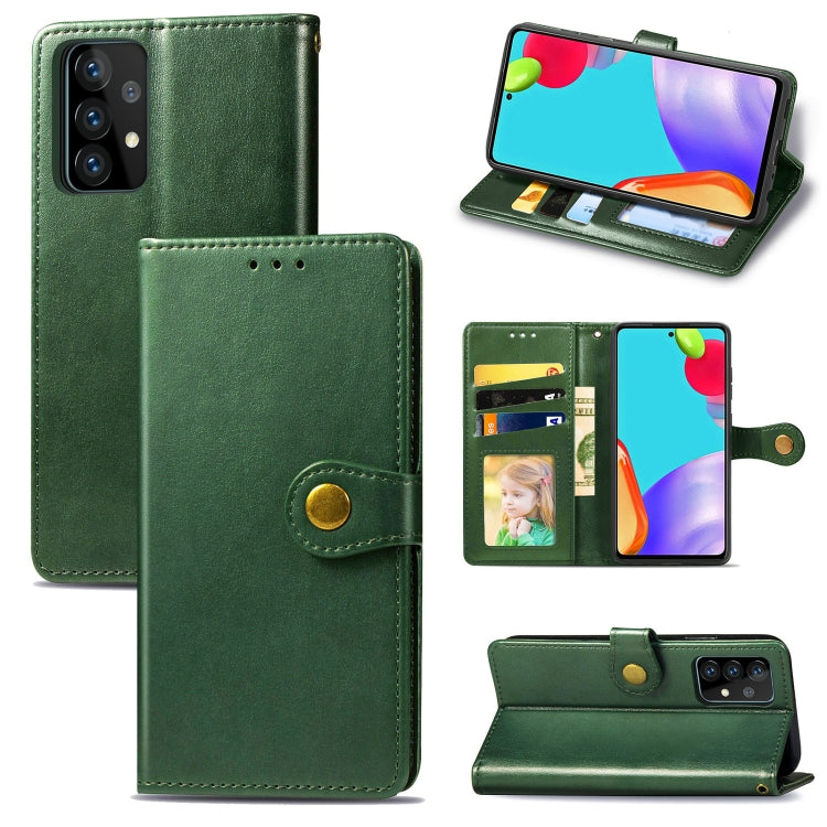 Retro Solid Color Leather Buckle Phone Case with Lanyard & Photo Frame & Card Slot & Wallet & Stand Function