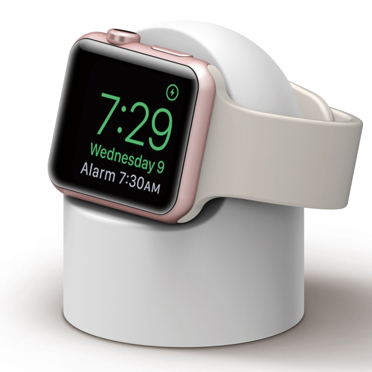 Retro Round Base Silicone Bracket Compatible with Apple Watch