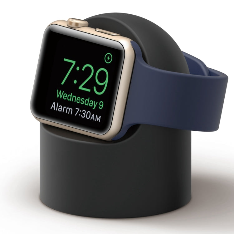 Retro Round Base Silicone Bracket Compatible with Apple Watch