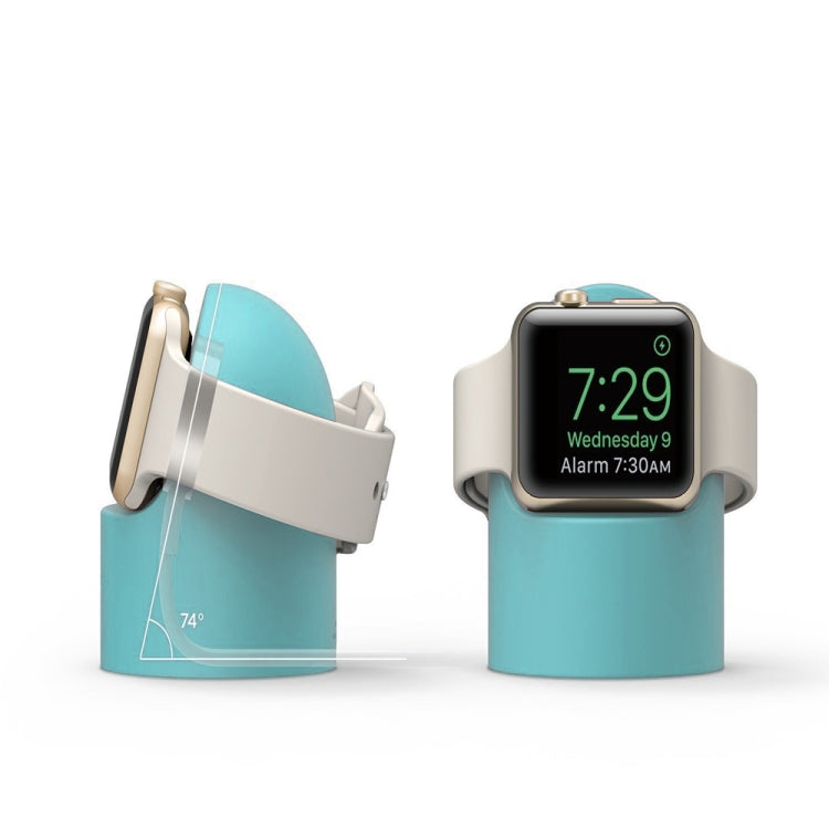 Retro Round Base Silicone Bracket Compatible with Apple Watch