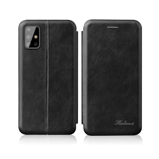ntegrated Electricity Pressing Retro Texture Magnetic TPU+PU Leather Case with Card Slot & Holder