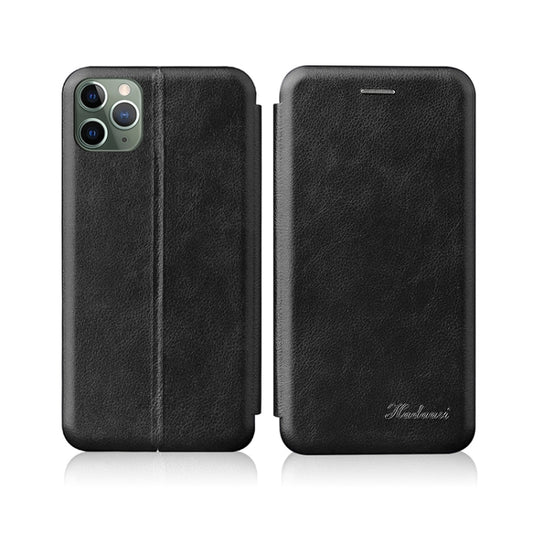 Integrated Voltage Retro Texture Magnetic TPU+PU Leather Case with Card Slot & Holder