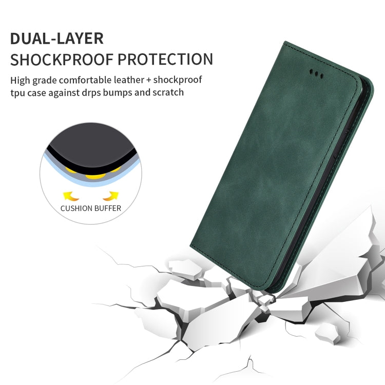 Retro Skin Feel Business Magnetic Horizontal Flip Leather Case for iPhone 8 Plus / 7 Plus