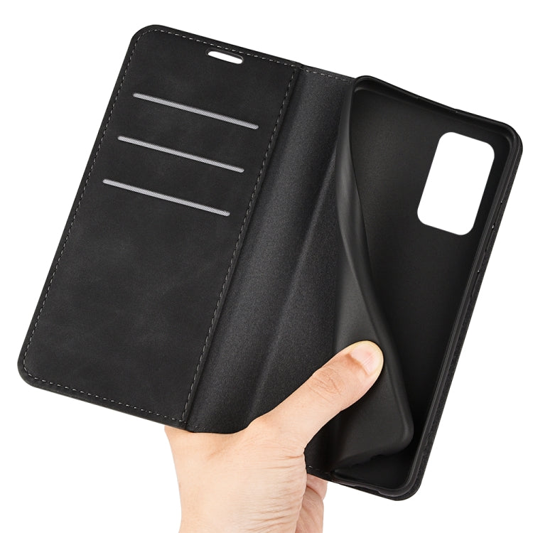 For Samsung Galaxy A33 5G Retro-skin Magnetic Leather Case with Holder & Card Slots & Wallet
