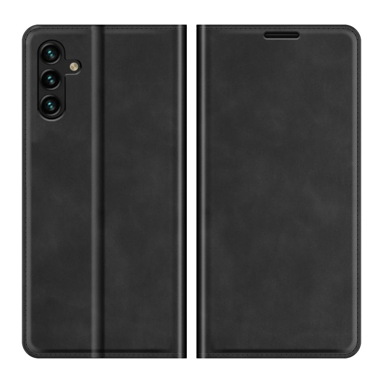 For Samsung Galaxy A13 5G Retro-skin Magnetic Leather Case with Holder & Card Slots & Wallet