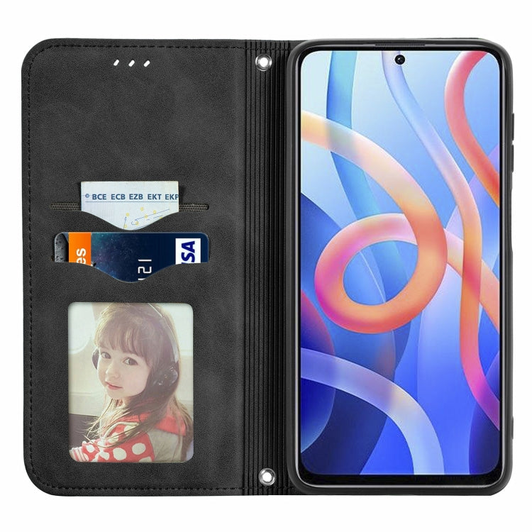 Retro Skin Feel Magnetic Horizontal Flip Leather Case