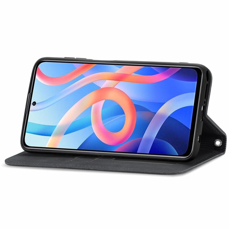 Retro Skin Feel Magnetic Horizontal Flip Leather Case