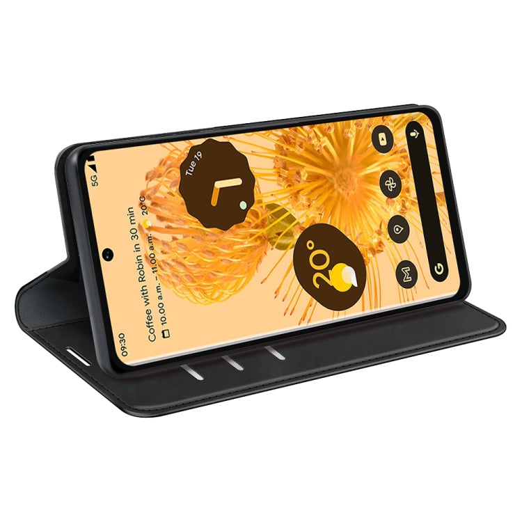 For Google Pixel 7 Pro Retro-skin Magnetic Suction Leather Phone Case