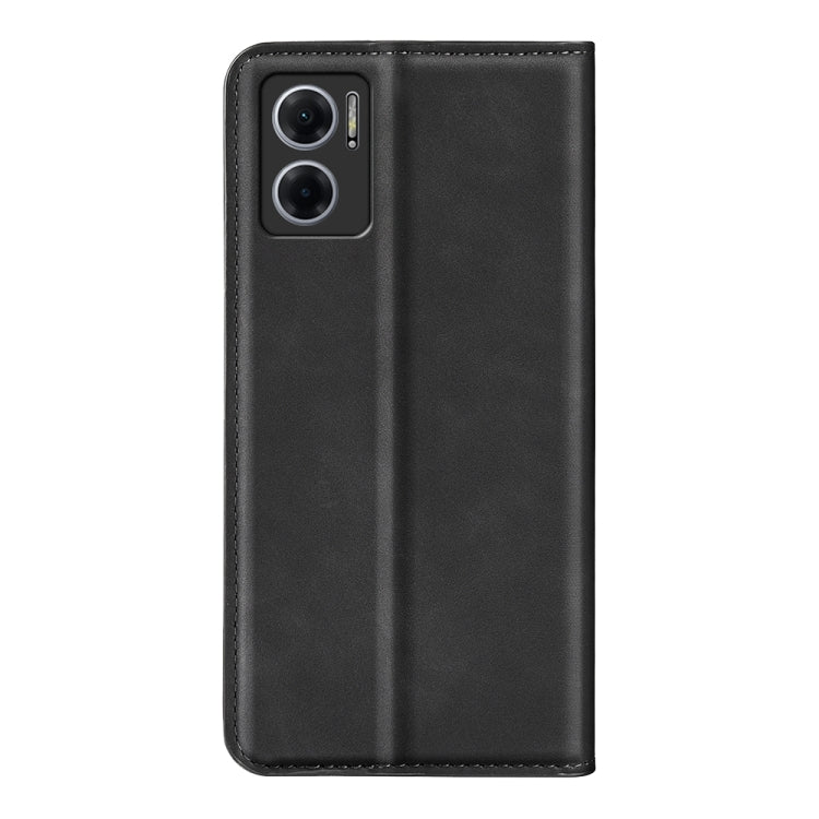 For Xiaomi Redmi Note 11E / Redmi 10 5G Retro-skin  Magnetic Suction Leather Phone Case