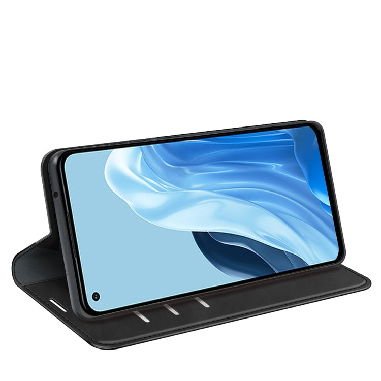 For OPPO Reno7 4G / F21 Pro 4G Retro-skin Magnetic Suction Leather Phone Case