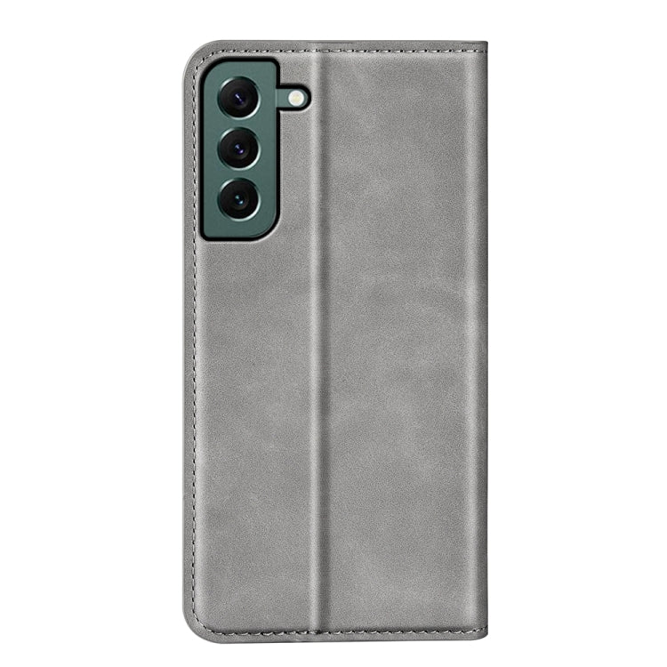 For Samsung Galaxy S23+ 5G Retro-skin Magnetic Suction Leather Phone Case