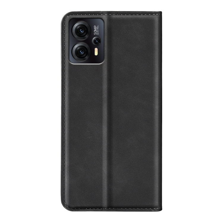 For Motorola Moto E13 Retro-skin  Magnetic Suction Leather Phone Case