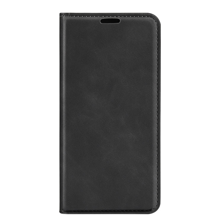 For Samsung Galaxy A14 5G Retro-skin Magnetic Suction Leather Phone Case