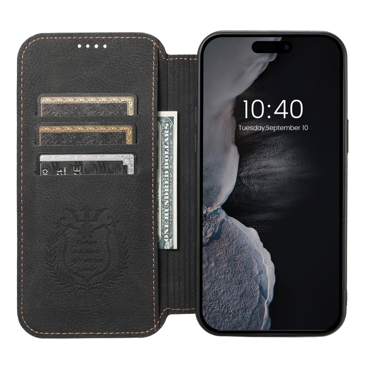 Suteni J06 Multifunctional Leather Magnetic Magsafe Phone Case, Compatible with iPhone 12/12 Pro