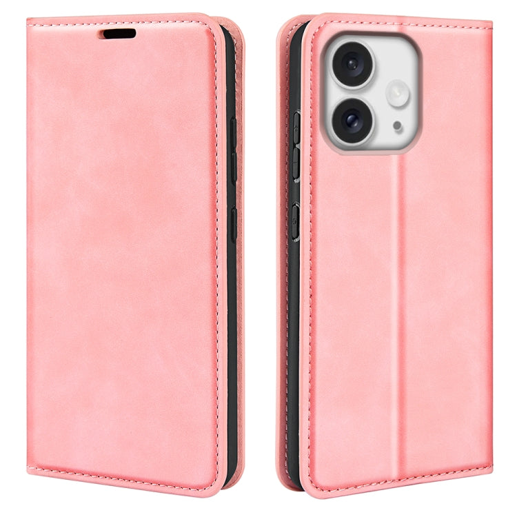 Retro-skin Magnetic Suction Leather Phone Case