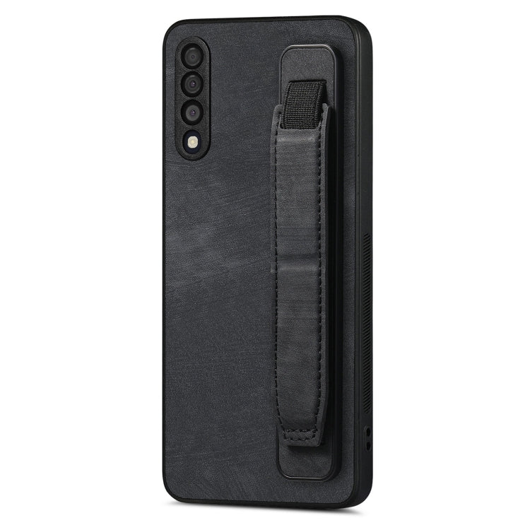 Retro Wristband Holder Leather Back Phone Case, Compatible with Samsung Galaxy A53 5G