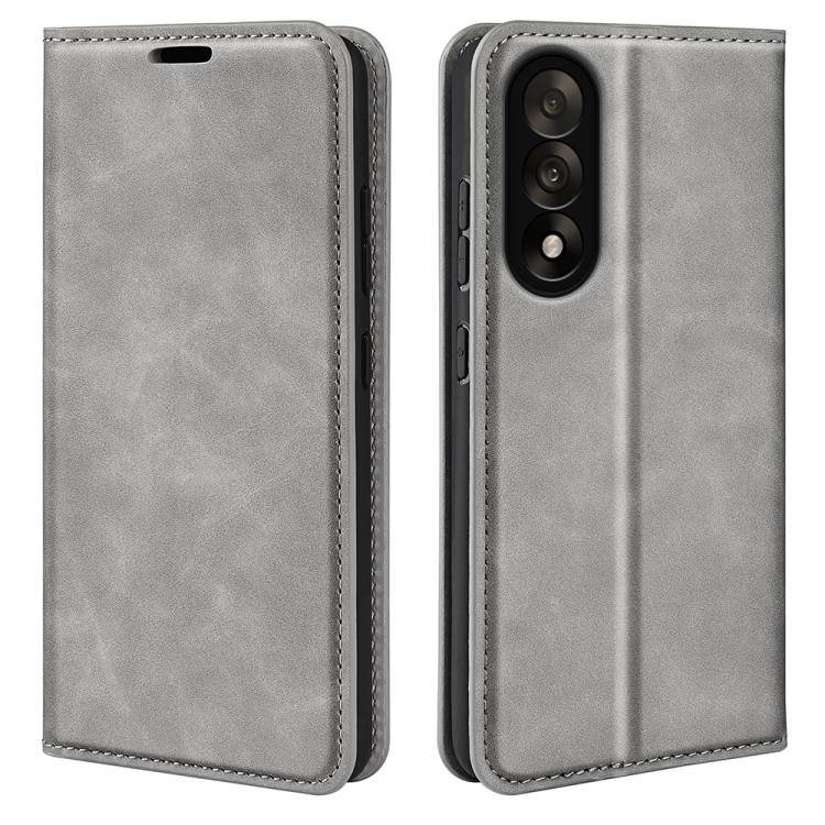 Retro-skin Magnetic Suction Leather Phone Case
