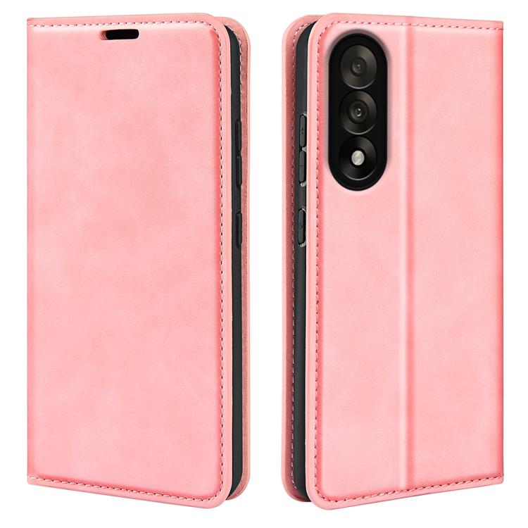 Retro-skin Magnetic Suction Leather Phone Case