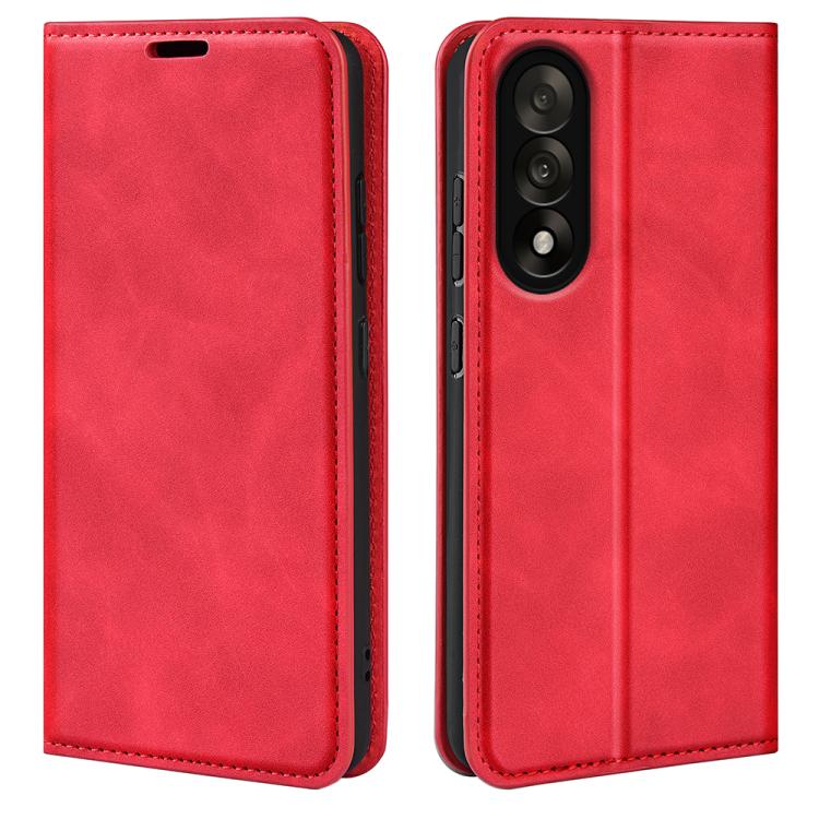 Retro-skin Magnetic Suction Leather Phone Case