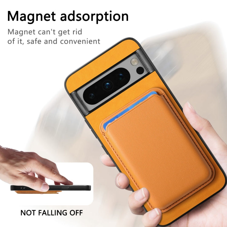 Retro Magsafe Card Bag PU Back Cover Phone Case