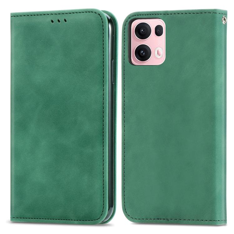 Retro Skin Feel Magnetic Flip Leather Phone Case