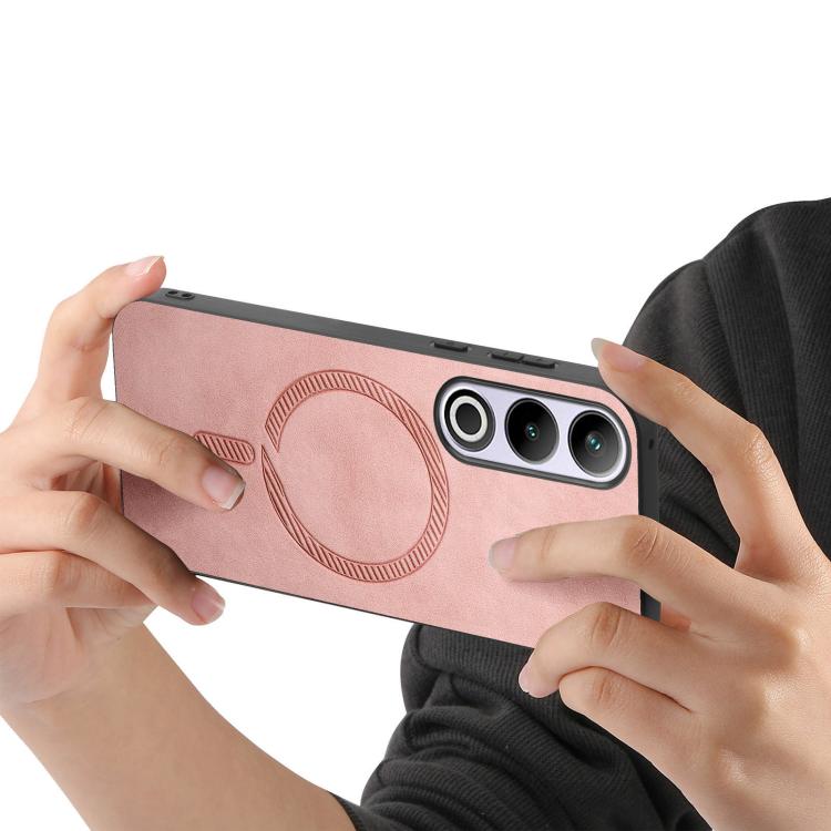 Solid Color Retro Magsafe PU Back Cover Phone Case, Compatible with OnePlus Nord CE4 / Ace 3V